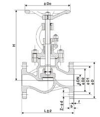 J41B氨用截止閥(圖1)